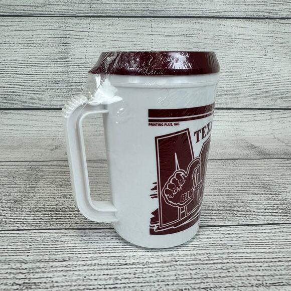Texas A&M Aggies White & Maroon Vintage 1998 Champions Cup - Picture 4 of 8